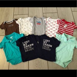 Boys short sleeve bundle size 6 months
